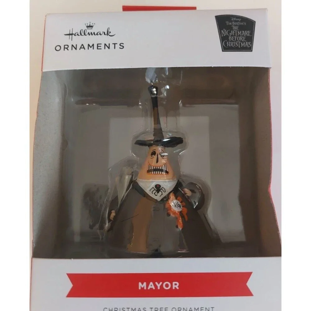 Hallmark Tree Ornament 2022 The Nightmare Before Christmas MAYOR